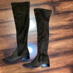 Over the knee boots